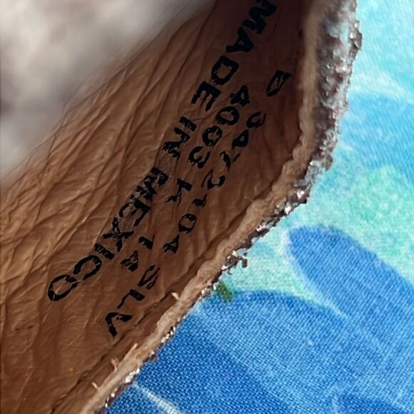 Frye ‘Carson’ Metallic Ballet Flats - 7 B - Picture 6 of 9